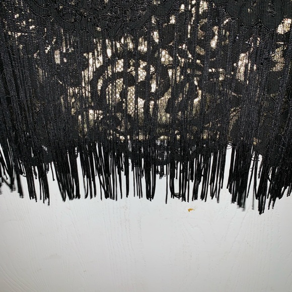 Black gold mini dress - Picture 5 of 5